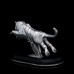 Скульптура "Тигр", ORMAS, обсидиан, 13см