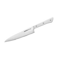 SHR-0023W/K Нож кухонный 'Samura HARAKIRI' универсальный, Samura, 150 мм, корроз.-стойкая сталь, ABS пластик