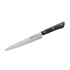 SHR-0045B/K Нож кухонный 'Samura HARAKIRI' для нарезки, Samura, 196 мм, корроз.-стойкая сталь, ABS пластик