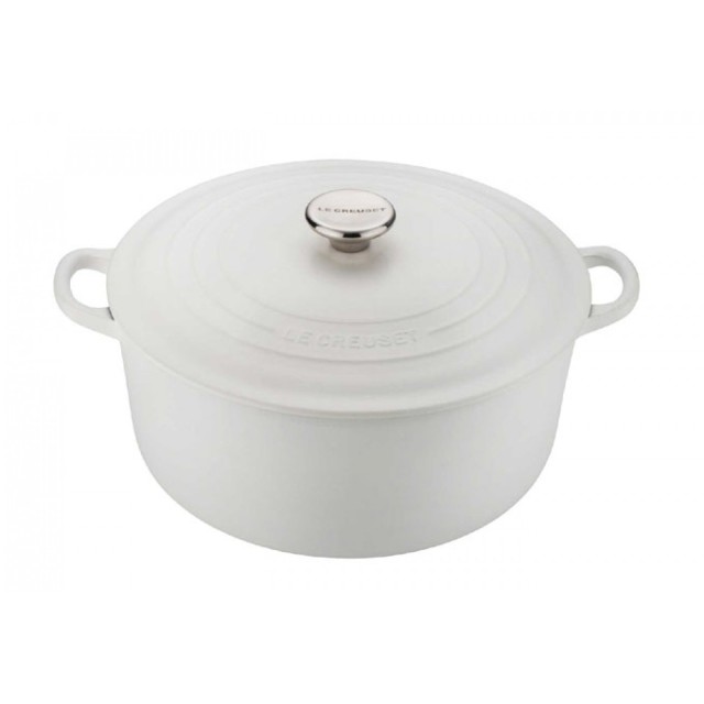 Кастрюля круглая 26 см Хлопок, стальная ручка, Le Creuset, 21001264314461, Чугун