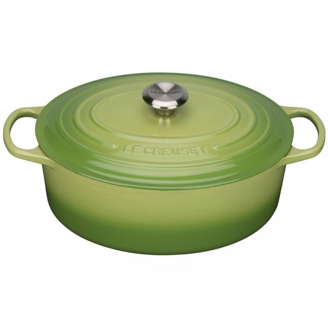 Утятница 31 см Пальмовый, стальная ручка, Le Creuset, 21178314262430, Чугун