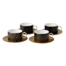 40007555 Набор из 8 предметов: чайные чашки, блюдца, "Arris", Wedgwood