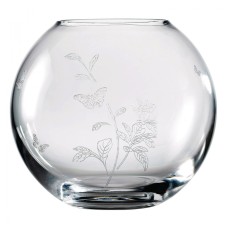 40011214 Ваза круглая для роз, Miranda Kerr, 20 см, прозрачное стекло, Royal Albert