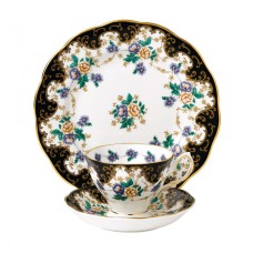 40017587 Набор чашка, блюдце, тарелка 20 см, Графиня "100 Years Of, Royal Albert " (1910), Royal Albert