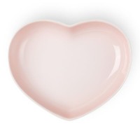 Блюдо «Сердце» 21 см Светло-розовый, Le Creuset, 62104217770099, Керамика