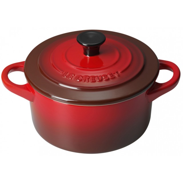 Кокотница 10 см Вишня, Le Creuset, 81901100600103, Керамика