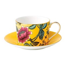 40031706 Чайная пара в подарочной упаковке желтая, "Wonderlust Teaware", Wedgwood