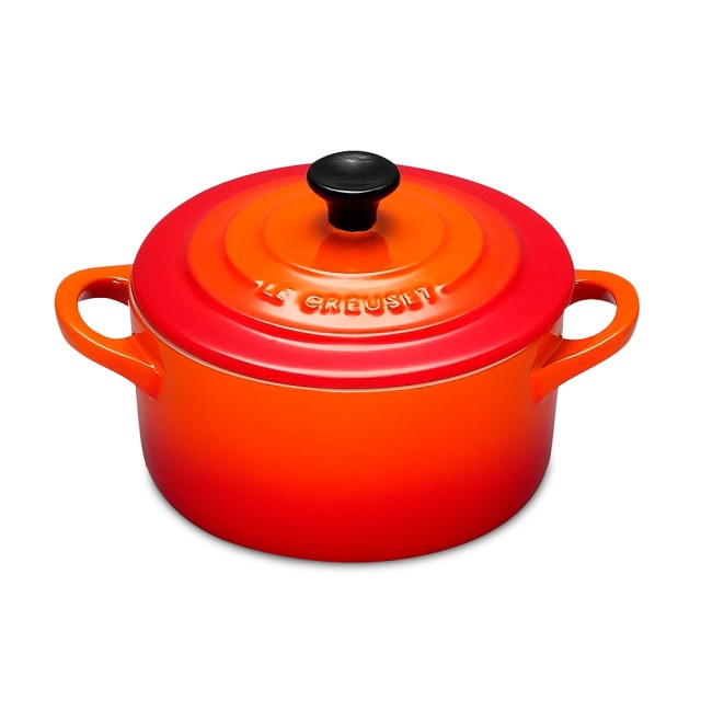 Кокотница 10 см Огненная лава, Le Creuset, 71901100900100, Керамика