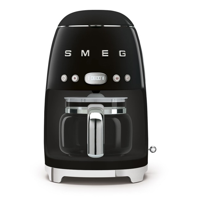 SMEG DCF02BLEU Стиль 50-х г.г. Капельная кофеварка черный