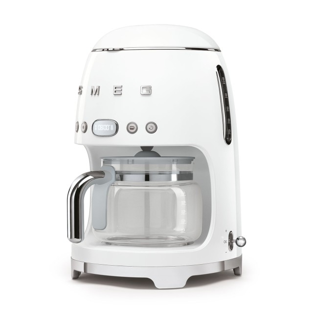 SMEG DCF02WHEU Стиль 50-х г.г. Капельная кофеварка белый