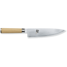 DM-0706W Нож Шеф KAI, Шун Уайт, лезвие 20 см, сталь, дерево