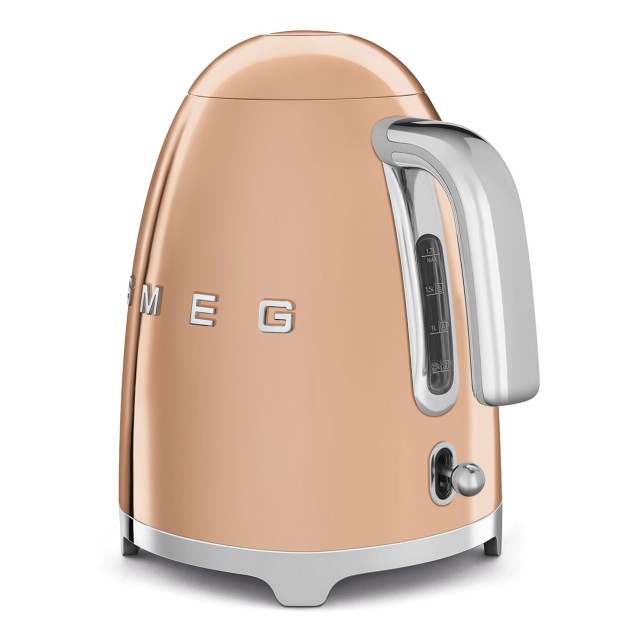 Чайник электрический Smeg KLF03RGEU розовое золото 