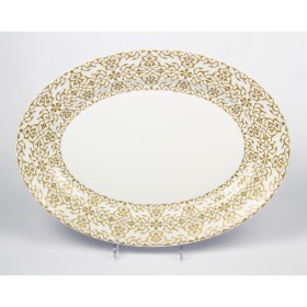 Блюдо овальное J.Seignolles, Alhambra, золотой, 41,5 см, ALGG 0338