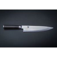Нож Шеф (кухонный нож) для левшей KAI, Шун Классик, лезвие 8.0" / 20 см., pукоятка 12,2 см.