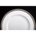 Пирожковая тарелка, коллекция Симфония, декор платина, 16 cm, фарфор