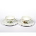 Набор подарочный, 2 чайные пары Haviland & C.Parlon, Or de la Mediterranee, золотой, 175 мл, MEDG 0011