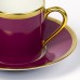 Чашка кофейная с блюдцем Haviland & C.Parlon, Arc en ciel, фуксия, RAD  0175
