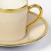 Чашка кофейная с блюдцем Haviland & C.Parlon, Arc en ciel, розовый опал, RAD  0177