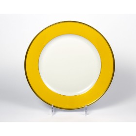 Тарелка обеденная Haviland & C.Parlon, Arc en ciel, золотисто-желтый, 27,5 см, RADG 0183
