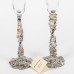 Два бокала для шампанского, декор платина Anorinver Кармен K 2 Carmen PL P