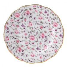 Тарелка пирожковая Винтаж, 16 см ,"Розы конфетти" Royal Albert, фарфор