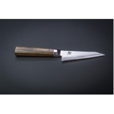 Нож для удаления костей из мяса с чехлом KAI, Шун Блю, лезвие 15 см, pукоятка 12,2 см.