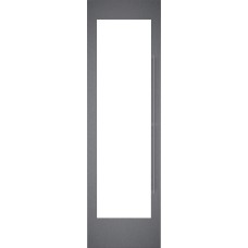 Дверная рама из матовой нержавеющей стали темного цвета с ручкой Gaggenau RVA421622L, модель RVA421622L