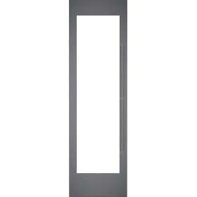 Дверная рама из матовой нержавеющей стали темного цвета с ручкой Gaggenau RVA421622L, модель RVA421622L