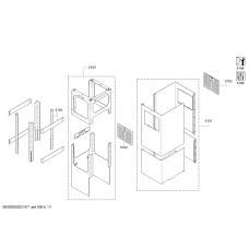 Воздуховод для работы в режиме отвода Gaggenau AD442016, модель AD442016