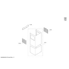 Воздуховод для работы в режиме рециркуляции Gaggenau AD442112, модель AD442112