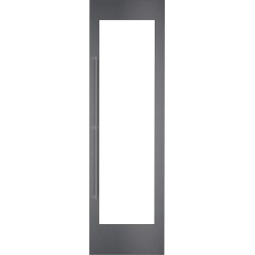 Дверная рама из матовой нержавеющей стали темного цвета с ручкой Gaggenau RVA421622R, модель RVA421622R