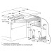 Вытяжной элемент (мотор) для рециркуляции воздуха для  VL Gaggenau AR410110, модель AR410110