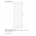 Дверная панель из матовой нержавеющей стали темного цвета Gaggenau RVA428620, модель RVA428620