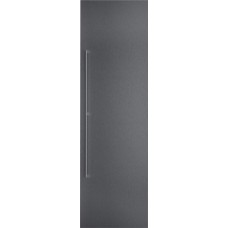 Дверная панель из матовой нержавеющей стали темного цвета с ручкой Gaggenau RVA421620, модель RVA421620