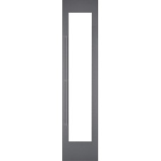 Дверная рама из матовой нержавеющей стали темного цвета с ручкой Gaggenau RVA421122R, модель RVA421122R