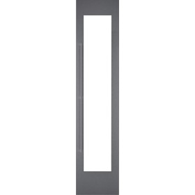 Дверная рама из матовой нержавеющей стали темного цвета с ручкой Gaggenau RVA421122R, модель RVA421122R
