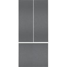 Дверные панели из матовой нержавеющей стали темного цвета Gaggenau RVA428922, модель RVA428922