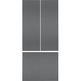 Дверные панели из матовой нержавеющей стали темного цвета Gaggenau RVA428922, модель RVA428922