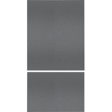 Дверные панели из матовой нержавеющей стали темного цвета Gaggenau RVA428920, модель RVA428920