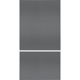 Дверные панели из матовой нержавеющей стали темного цвета Gaggenau RVA428920, модель RVA428920