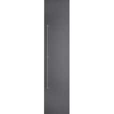 Дверная панель из матовой нержавеющей стали темного цвета с ручкой Gaggenau RVA421120, модель RVA421120