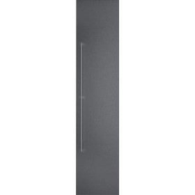 Дверная панель из матовой нержавеющей стали темного цвета с ручкой Gaggenau RVA421120, модель RVA421120