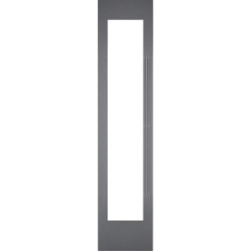 Дверная рама из матовой нержавеющей стали темного цвета с ручкой Gaggenau RVA421122L, модель RVA421122L