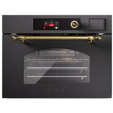 Духовой шкаф ILVE 645SNHSW/MGG графит (ручки латунь)