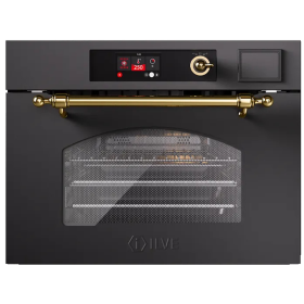 Духовой шкаф ILVE 645SNHSW/MGG графит (ручки латунь)