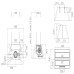 Подвесная вытяжка IKONA LIGHT BL MAT/F/60 ELICA PRF0165082