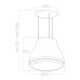 Подвесная вытяжка SHINING PELTROX/F/50 ELICA PRF0120497A