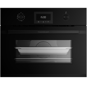 Компактный духовой шкаф с паром Kuppersbusch CBD 6340.0 S2 Черный хром