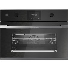 Компактный духовой шкаф с микроволнами Kuppersbusch CBM 6350.0 GPH 3 Silver Chrome