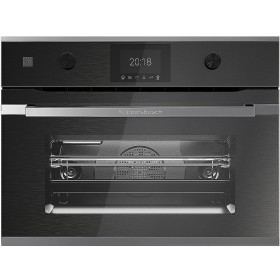 Компактный духовой шкаф с микроволнами Kuppersbusch CBM 6350.0 GPH 3 Silver Chrome